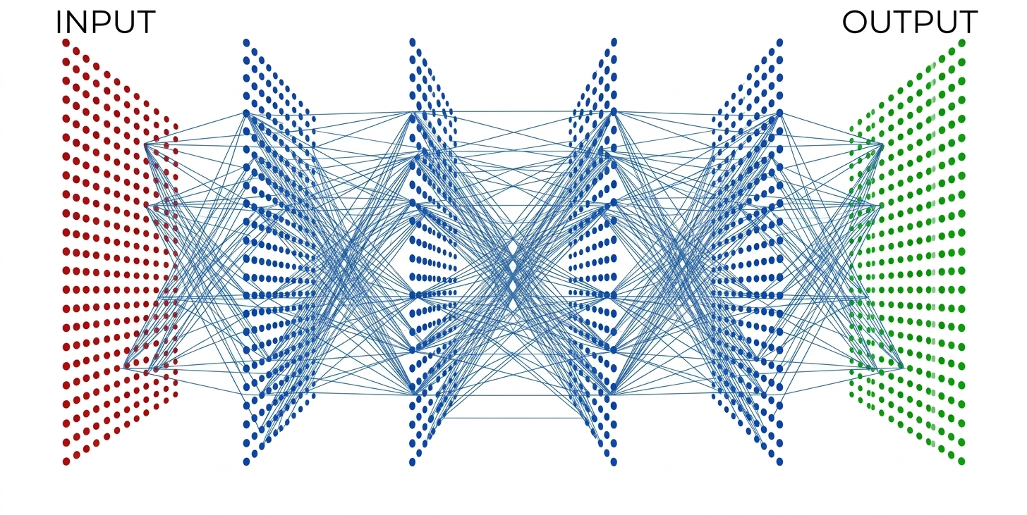 Rappresentazione di una rete neurale